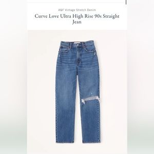 NWT ABERCROMBIE JEANS